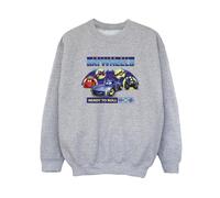 DC Comics Boy's Ready To Roll Sweatshirt in Grey | Size: 3-4 Years DC Comics Grey 3-4 Years