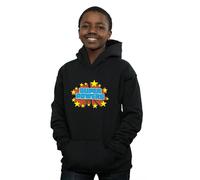 DC Comics Boy's Super Powers Logo Hoodie in Black | Size: 12-13 Years DC Comics Black 12-13 Years