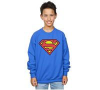 DC Comics Boys Superman Logo Sweatshirt 9-11 Years Royal Blue