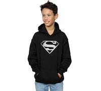 DC Comics Boys Superman Spot Logo Hoodie 9-11 Years Black