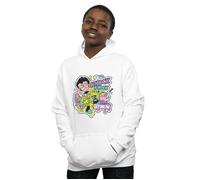 DC Comics Boy's Teen Titans Go Knock Knock Hoodie in White | Size: 5-6 Years DC Comics White 5-6 Years