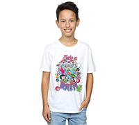 DC Comics Boys Teen Titans Go Make It Rain T-Shirt White 5-6 Years