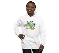 DC Comics Boy's Teen Titans Go Sweet Tooth Hoodie in White | Size: 12-13 Years DC Comics White 12-13 Years
