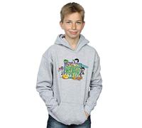 DC Comics Boys Teen Titans Go Sweet Tooth Hoodie Sport Grey 12-13 Years