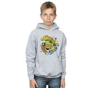 DC Comics Boy's Teen Titans Go Waffle Mania Hoodie in Grey | Size: 7-8 Years DC Comics Grey 7-8 Years