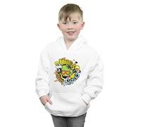 Absolute Cult DC Comics Boys Teen Titans Go Waffle Mania Hoodie White 9-11 Years