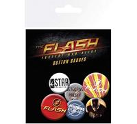DC Comics BP0624 "Mix" The Flash Badge Pack, Multi-Colour