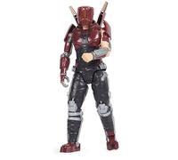 DC Comics, Carapax Action Figure Red Dress 12" Detailed Sculpture Articulated Blue Beetle Collectible Toy for Boys Girls Ages 3+