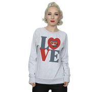 Dc Comics Chibi Catwoman Love Sweatshirt In Grey Grey L