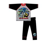 DC Comics Childrens Boys Batman Gotham Guardian Long Pyjamas (4-5 Years) (Black/Grey)