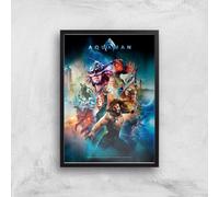 Dc Comics Dc Aquaman Giclee Art Print Multi