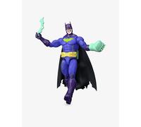 Mattel DC Premier Series 6.5in Jokerized Batman Action Figure | Series 2 Altered Super-Hero, 22 Points of Articulation, Fabric Cape, Weapon Stand & Battle Accessories, JNF59