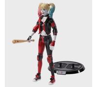 DC COMICS HARLEY QUINN REBIRTH POSABLE BENDABLE FIGURE FIGURINE WITH STAND