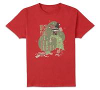 DC Comics DC Heck Yeah I've Been Naughty Men's Christmas T-Shirt - Red | Size: Medium DC Comics Red M