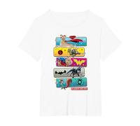 DC Comics DC League of Super-Pets Character Pose T-Shirt, Women's Plus, White, 3X