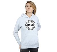 Dc Comics Dc Originals Logo Hoodie In Grey Grey L