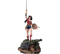 DC Comics DEC170425 Bombshells Wonder Woman Deluxe Statue, Multi-Colour