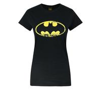DC Comics Distressed Logo Womens X-Large Short Sleeved T-Shirt