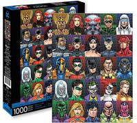 DC Comics Faces 1000 Piece Jigsaw Puzzle