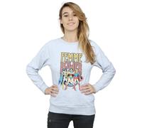 Dc Comics Femme Power Wonder Woman Sweatshirt In Grey Grey