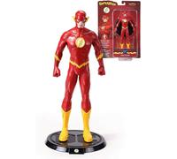 DC COMICS FLASH POSABLE BENDABLE FIGURE FIGURINE WITH STAND