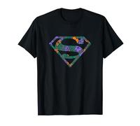 DC Comics Floral Superman Logo T-Shirt
