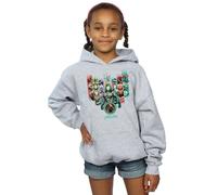 DC Comics Girl's Aquaman Unite The Kingdoms Hoodie in Grey | Size: 12-13 Years DC Comics Grey 12-13 Years