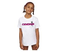 DC Comics Girl's Batman Catwoman Logo Cotton T-Shirt in White | Size: 9 Years DC Comics White 9 Years