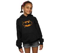 DC Comics Girls Batman Spot Logo Hoodie 9-11 Years Black