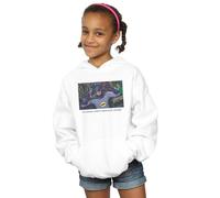 DC Comics Girl's Batman TV Series Mean Cape Hoodie in White | Size: 7-8 Years DC Comics White 7-8 Years