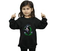 DC Comics Girl's Catwoman Whip Sweatshirt in Black | Size: 12-13 Years DC Comics Black 12-13 Years