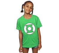 DC Comics Girls Green Lantern Logo T-Shirt 9-11 Years Irish Green