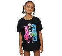 DC Comics Girls Harley Quinn Rebel Heart T-Shirt Black 9-11 Years
