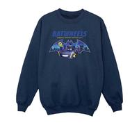 DC Comics Girl's Protect Gotham City Sweatshirt in Navy | Size: 12-13 Years DC Comics Navy 12-13 Years