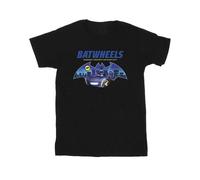 DC Comics Girl's Protect Gotham Cotton T-Shirt in Black | Size: 12-13 Years DC Comics Black 12-13 Years