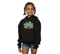 DC Comics Girl's Super Powers Logo Hoodie in Black | Size: 7-8 Years DC Comics Black 7-8 Years