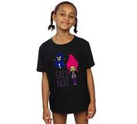 DC Comics Girls Teen Titans Go Girls Night T-Shirt Black 9-11 Years