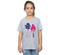 DC Comics Girls Teen Titans Go Girls Night T-Shirt Sport Grey 9-11 Years
