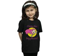 DC Comics Girls Teen Titans Go I Have The Happiness T-Shirt Black 7-8 Years