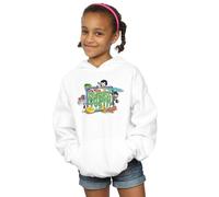 DC Comics Girl's Teen Titans Go Sweet Tooth Hoodie in White | Size: 7-8 Years DC Comics White 7-8 Years
