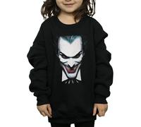 DC Comics Girl's The Joker By Alex Ross Sweatshirt in Black | Size: 12-13 Years DC Comics Black 12-13 Years