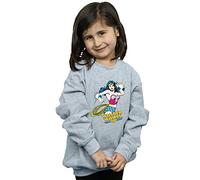 DC Comics Girls Wonder Woman Lasso Sweatshirt 9-11 Years Sport Grey