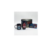 DC Comics Glow Mug, 400ml Glass & 2 Coasters Collectable Gift Box