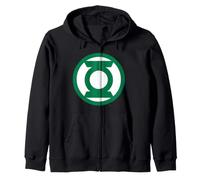 DC Comics Green Lantern Corps TV Series Power Ring Badge Zip Hoodie