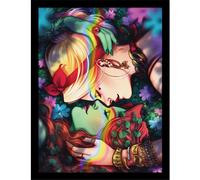 DC Comics Harley & Ivy Pride Framed Poster DC Comics Multicolor