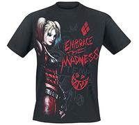 DC Comics Men's M121 - T-shirts T Shirt, Black, L UK
