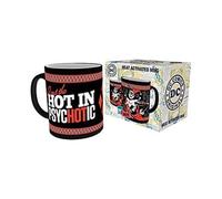DC Comics Heat Change Mug 320ml Harley Quinn Psychotic Color Changing Cup