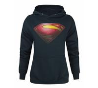 Dc Comics Hoodie (Adult Blue) Blue S