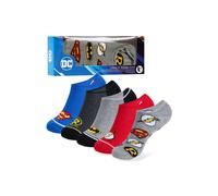 DC Comics Invisible Socks Pack of 5 | Size: 11.5-1.5 DC Comics Multicolor 11.5-1.5