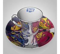 DC Comics Justic League Collectors Plate & Mirror Mug Set